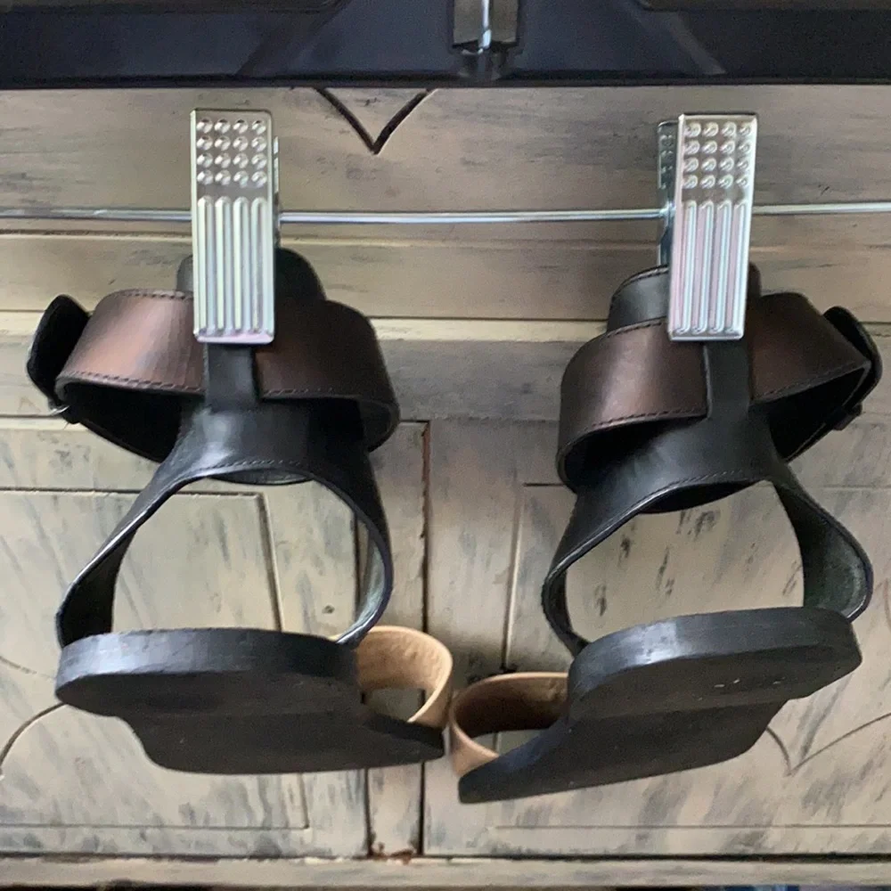 VINCE Sandals Wrap ankle closure US 8.5 Euro 39.5 - Picture 3 of 7